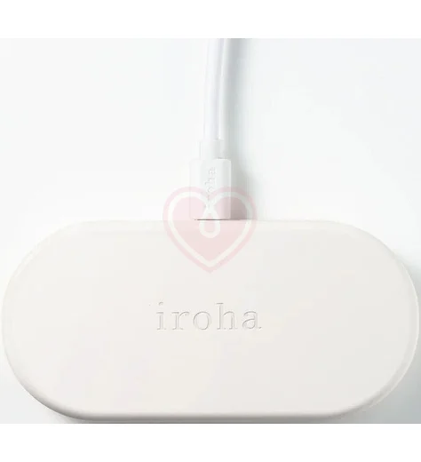 Эрекционное кольцо с усиленной вибрацией Iroha PaiRing+ Very Peri сиреневое фото 5