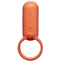 Эрекционное кольцо с вибрацией Tenga PaiRing коралл
