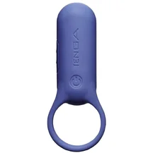 Эрекционное кольцо с усиленной вибрацией Tenga PaiRing+ индиго