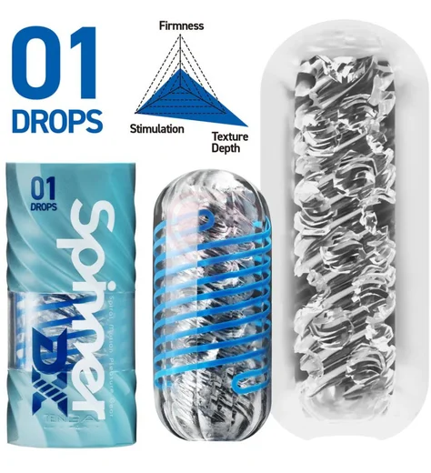 Мастурбатор Tenga Spinner DX 01 Drops фото 4