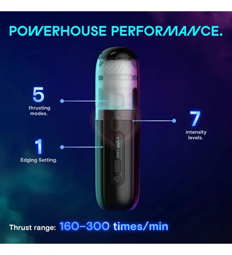 Интерактивный мастурбатор с движениями Svakom Kaotik Labs ShockWave фото 9