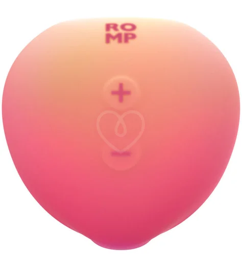 Вакуумный стимулятор в форме персика Romp Pink Peach фото 6