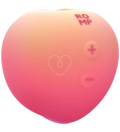 Вакуумный стимулятор в форме персика Romp Pink Peach фото 7
