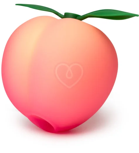 Вакуумный стимулятор в форме персика Romp Pink Peach фото 10