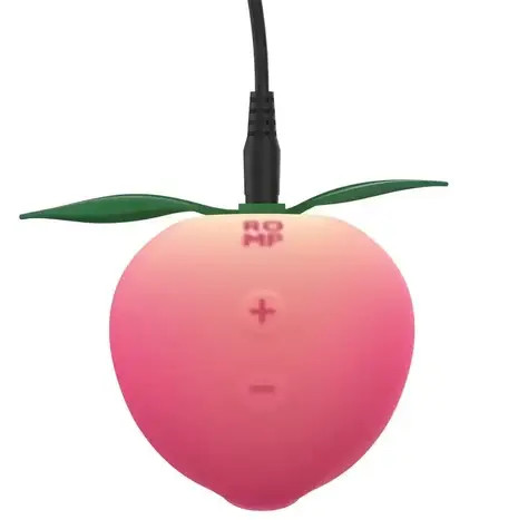 Вакуумный стимулятор в форме персика Romp Pink Peach фото 14