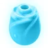 Вакуумный стимулятор в форме розы Romp Rose Glow голубой фото 6
