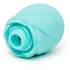 Вакуумный стимулятор в форме розы Romp Rose Glow голубой фото 9