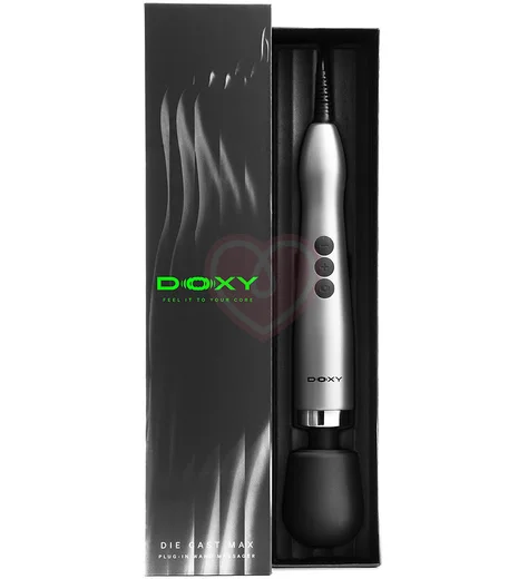Мощный массажёр Doxy Die Cast Max серебряный фото 11
