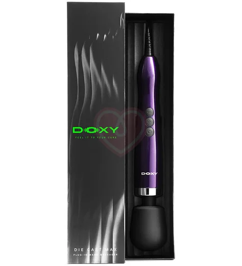 Мощный массажёр Doxy Die Cast Max фиолетовый фото 11