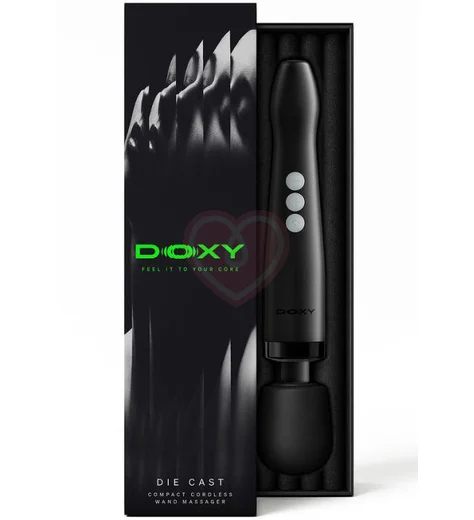 Компактный массажёр Doxy Die Cast Compact чёрный фото 10