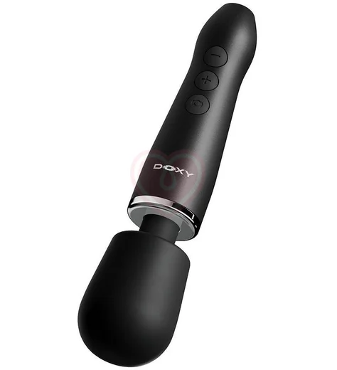 Массажёр с алюминиевым корпусом Doxy Go 2.0 чёрный фото 2