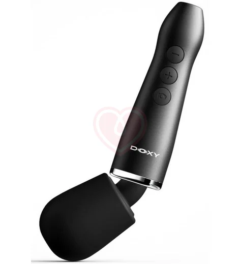 Массажёр с алюминиевым корпусом Doxy Go 2.0 чёрный фото 11