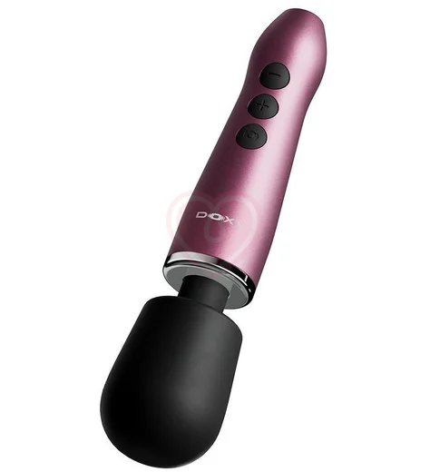 Массажёр с алюминиевым корпусом Doxy Go 2.0 розовый фото 2