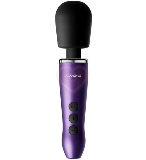 Массажёр с алюминиевым корпусом Doxy Go 2.0 фиолетовый фото 1