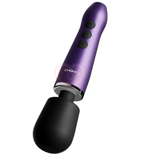 Массажёр с алюминиевым корпусом Doxy Go 2.0 фиолетовый фото 2