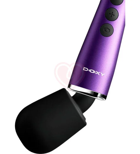 Массажёр с алюминиевым корпусом Doxy Go 2.0 фиолетовый фото 3