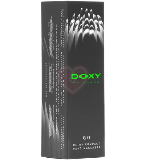 Массажёр с алюминиевым корпусом Doxy Go 2.0 фиолетовый фото 8