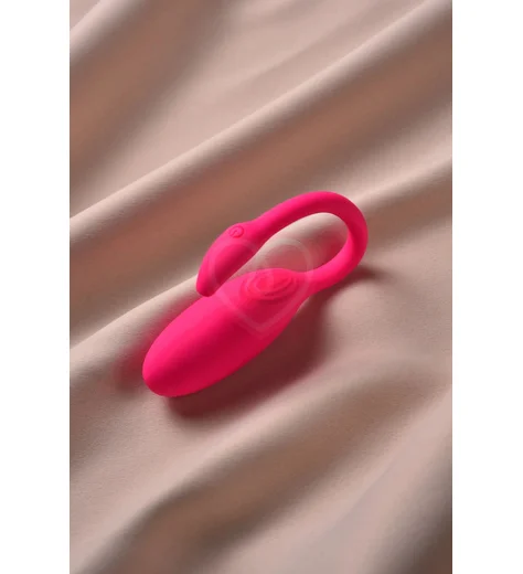 Вибратор Magic Motion Flamingo Pro с управлением со смартфона розовый фото 6