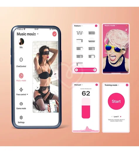 Вибратор Magic Motion Flamingo Pro с управлением со смартфона розовый фото 7
