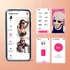 Вибратор Magic Motion Flamingo Pro с управлением со смартфона розовый фото 7