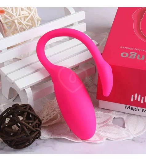Вибратор Magic Motion Flamingo Pro с управлением со смартфона розовый фото 10
