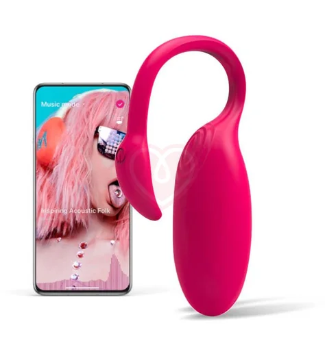 Вибратор Magic Motion Flamingo Pro с управлением со смартфона розовый фото 12
