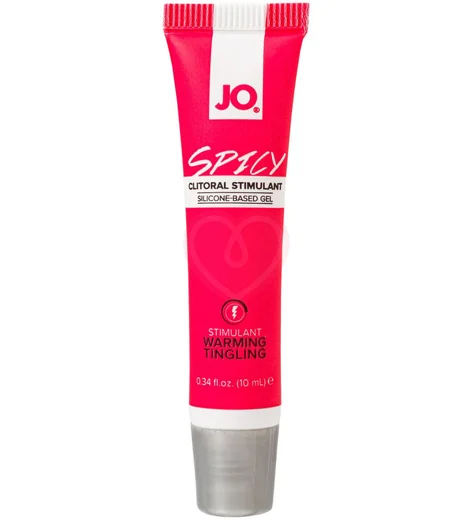 Разогревающий гель для клитора JO Clitoral Gel Spicy сильного действия 10 мл фото 1
