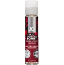 Съедобный лубрикант System JO H2O Flavored Raspberry Sorbet с ароматом Малина 30 мл