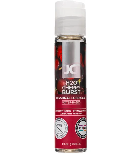 Съедобный лубрикант System JO H2O Flavored Cherry Burst с ароматом Вишня 30 мл фото 1