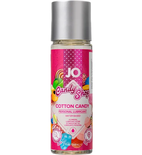 Съедобный лубрикант System JO H2O Candy Shop Сахарная вата 60 мл фото 1