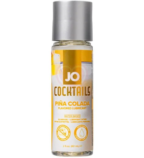 Съедобный лубрикант System JO Cocktails Pina Colada со вкусом коктейля Пина колада 60 мл фото 1