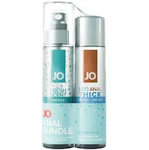 Набор лубрикант System JO H20 Anal Thick 120 мл и спрей Jo Misting Toy Cleaner 120 мл