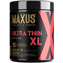 Увеличенные ультратонкие презервативы Maxus Ultra Thin XL 15 шт