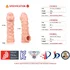 Насадка с крупными бугорками и отверстием для мошонки Kokos Cock Sleeve CS-003-S фото 2