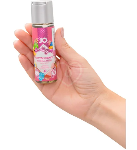 Съедобный лубрикант System JO H2O Candy Shop Сахарная вата 60 мл фото 4