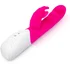 Вибратор-кролик с эффектом всасывания Clitoral Suction Rabbit розовый фото 8