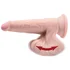 Фаллоимитатор с увеличенной мошонкой King Cock Plus 7 Triple Density 21,5 см фото 3
