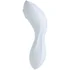 Вибратор с вакуумной стимуляцией Satisfyer Curvy Trinity 5+ и приложением голубой фото 3