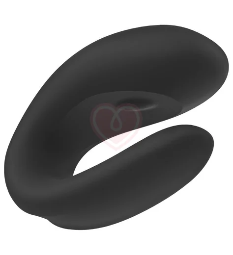 Вибратор для пар с управлением от приложения Satisfyer Double Joy чёрный фото 2