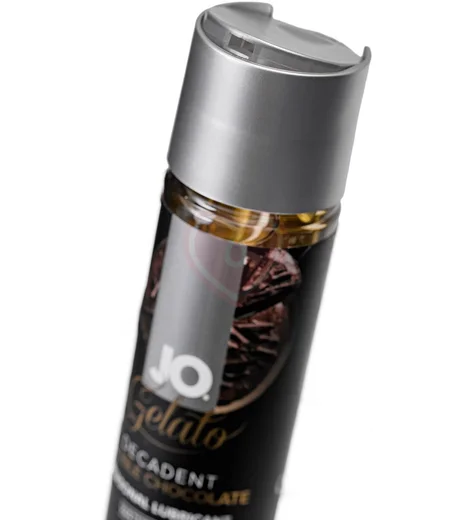 Съедобный лубрикант System JO H2O Flavored Gelato двойной шоколад 120 мл фото 3
