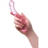 Двусторонний стеклянный фаллоимитатор с пупырышками Sexus Glass Double Pleasure фото 5