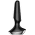 Анальная вибропробка Satisfyer Plug Ilicious 2 с приложением чёрная фото 5