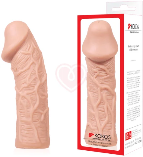 Реалистичная насадка Kokos Extreme Sleeve ES005-M фото 4