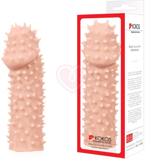 Стимулирующая насадка с усиками Kokos Extreme Sleeve ES-07-S фото 4