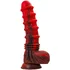 Вибратор на присоске Toyfa Black&Red Monster Tops чёрно-красный фото 3