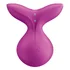 Мини-вибратор с круглым кончиком Satisfyer Viva la Vulva 3 пурпурный фото 3