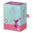 Мини-вибратор с круглым кончиком Satisfyer Viva la Vulva 3 пурпурный фото 4