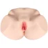 Мастурбатор-полуторс с вагиной и анусом Kokos Jenny Onahole Real Vagina с вибрацией телесный фото 6