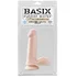 Фаллоимитатор с мошонкой на присоске Basix Rubber Works Dong 13 см телесный фото 2