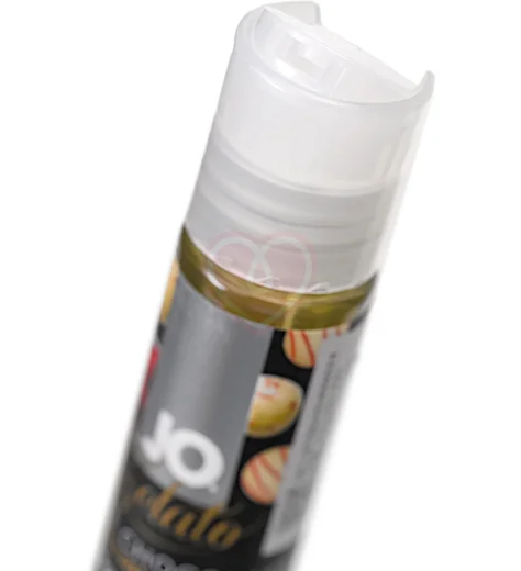 Съедобный лубрикант System JO H2O Flavored Gelato белый шоколад с малиной 30 мл фото 3